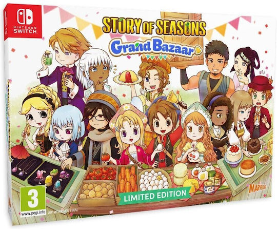 Story of Seasons: Grand Bazaar Limited Издание Игра за Switch