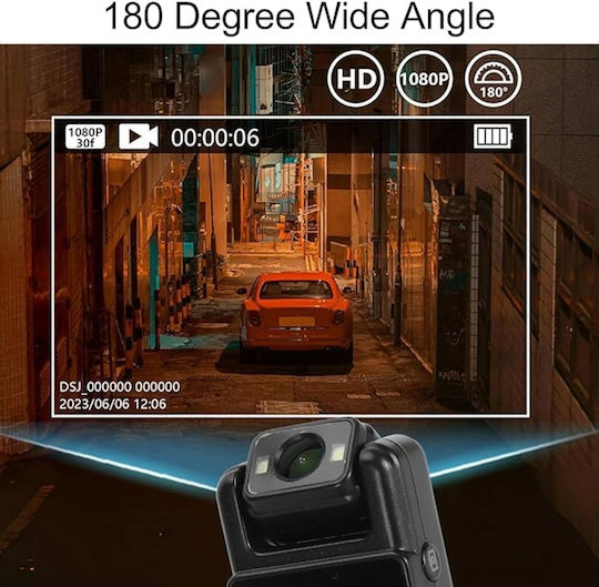 Andowl Q-SA5 F47 128GB Action Camera 4K Ultra HD with Screen and Wi-Fi Black
