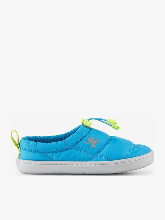 Kinder Sneaker Barfuß Slip-On Blau