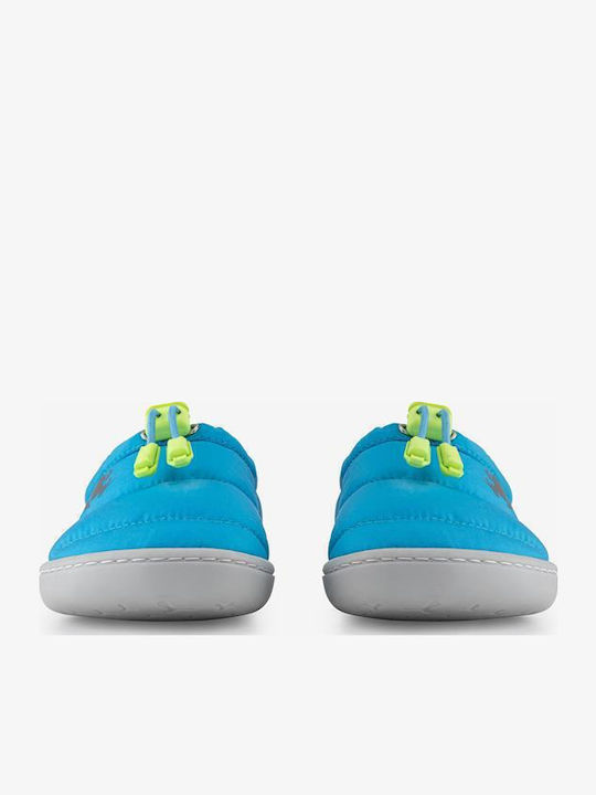 Kinder Sneaker Barfuß Slip-On Blau