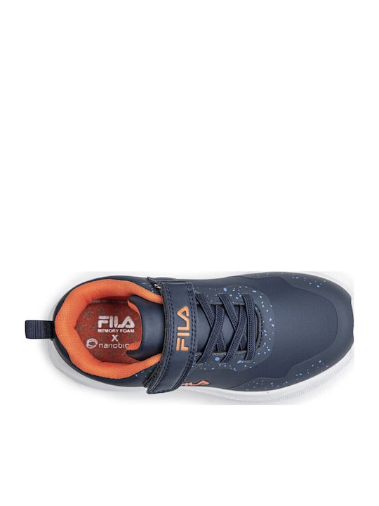 Memory Fast Παιδικά Sneakers με Σκρατς Μπλε