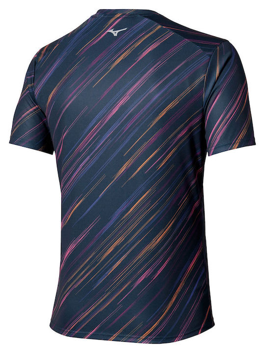 Summer Pack Qd Hanabi Sportliches T-Shirt Blau