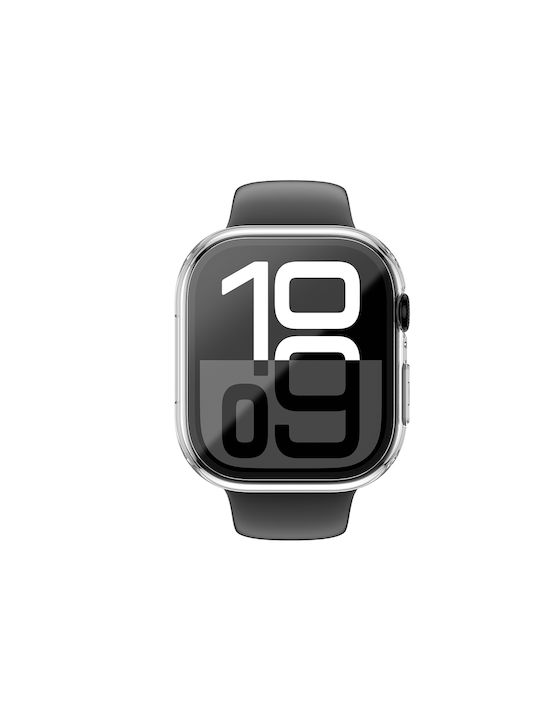 AmazingThing Plastic Case in Transparent color for Apple Watch 46mm