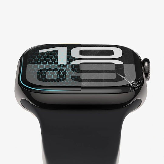 Tech-protect Glass Flex+ 2-pack Apple Watch 10 11 46 Mm Black