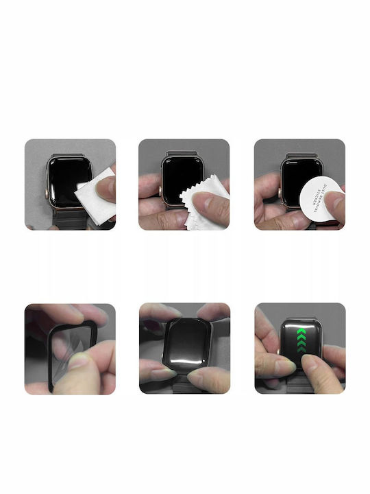 Glass Flex+ Full Face Tempered Glass for the Apple Watch 10 2pcs