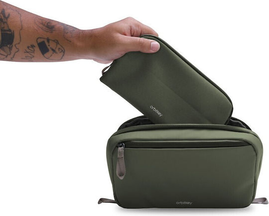 Orbitkey 2-in-1 Tech Pouch Olive