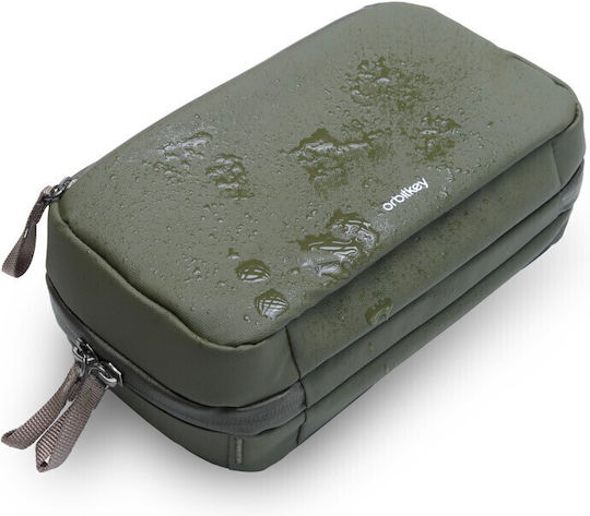 Orbitkey 2-in-1 Tech Pouch Olive