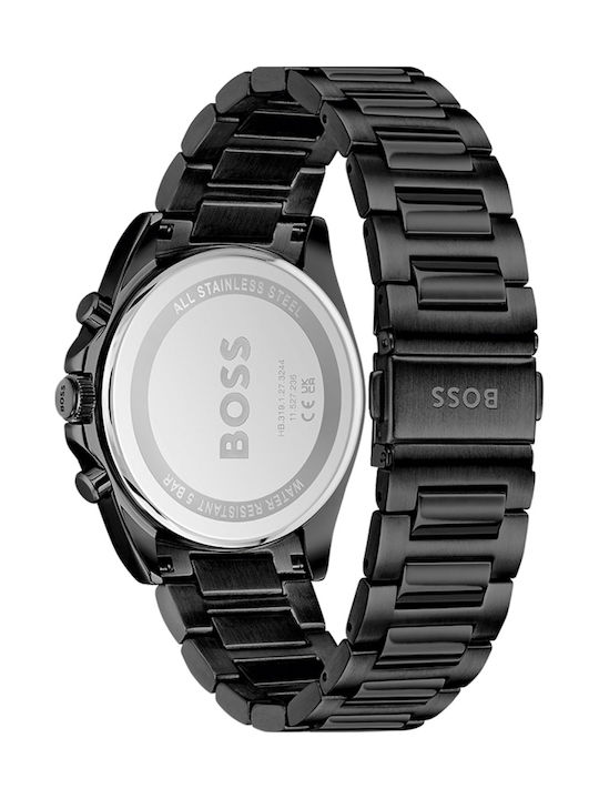 Hugo Boss Strike Ρολόι Μπαταρίας με Μεταλλικό Μπρασελέ Hugo Boss Strike Ρολόι Μπαταρίας με Μεταλλικό Μπρασελέ