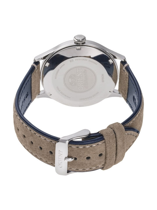 Orient Bambino Men's Watch 42mm Automatic with Beige Metal Bracelet