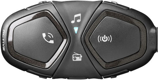 Interphone Active HD Ενδοεπικοινωνία Διπλή για Κράνος Μηχανής με Bluetooth