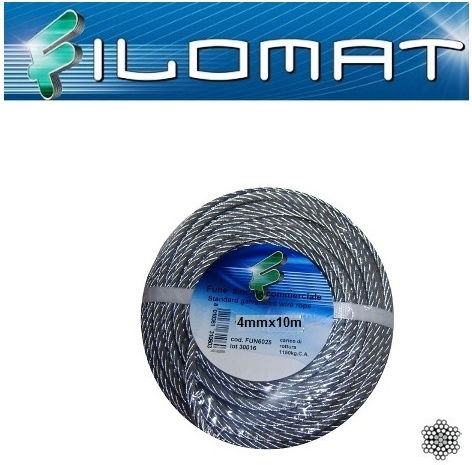 Filomat Συρματόσχοινο Γαλβανιζέ