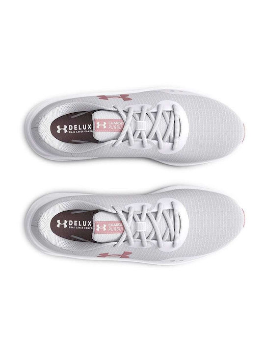 Charged Pursuit 3 Tech Γυναικεία Αθλητικά Παπούτσια Running White / Prime Pink