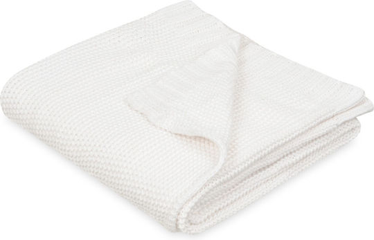 Matex Blanket Nursery Swaddling Blankets Knitted White 75x100cm