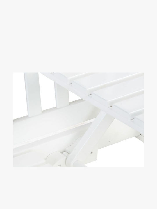 Παγκάκι Εξωτερικού Χώρου Ξύλινο 140x60x90cm