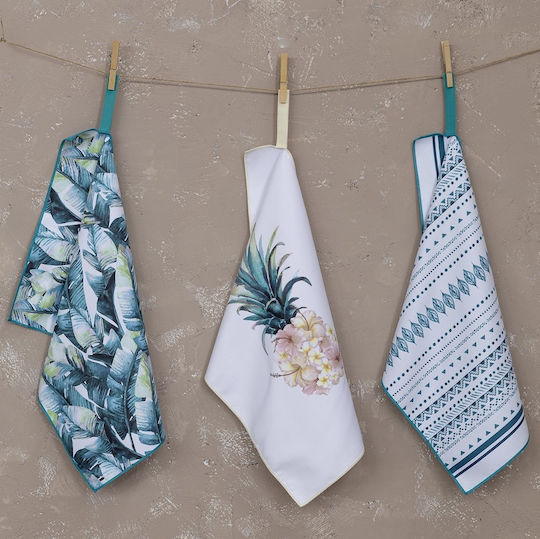 Nima Azure Towel 40x60cm 3pcs