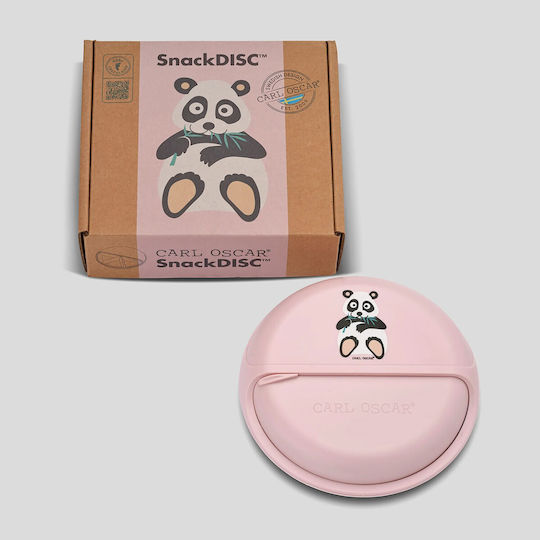 Carl Oscar Plastic Kids' Food Container Pink x 4.5cm