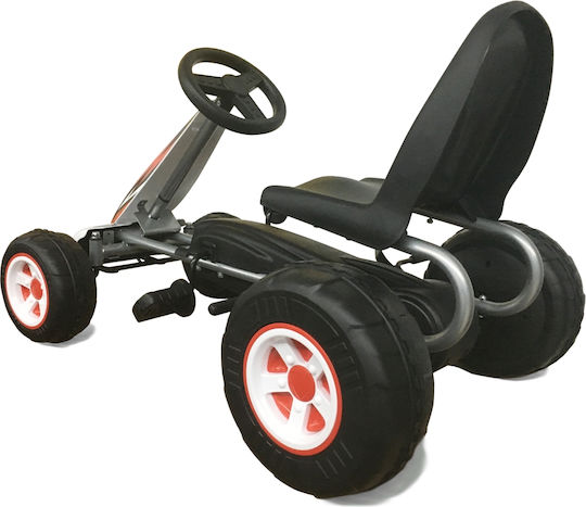Viper Go Kart Μονοθέσιο με Πετάλι Licensed Λευκό για 3+ Ετών
