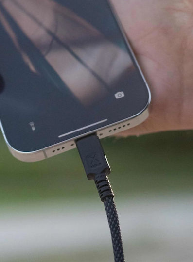 Xtorm Braided USB 2.0 Cable USB-C male - USB-C 240W PD Μαύρο 1.5m CX3091