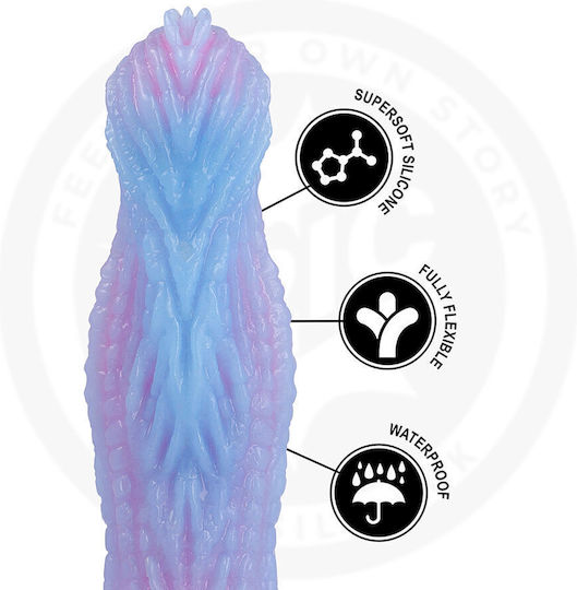 Epic Dildo realist Albastru