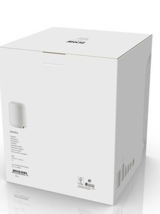 Zone Denmark Sensu Plastic Bathroom Basket 4lt White