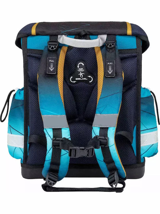 Belmil Classy Σχολική Τσάντα Πλάτης Δημοτικού Μπλε 19lt 32 x 19 x 36εκ