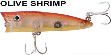 Ryuji Nălucă Artificială Popper 7buc/8.5gr Honey Shrimp