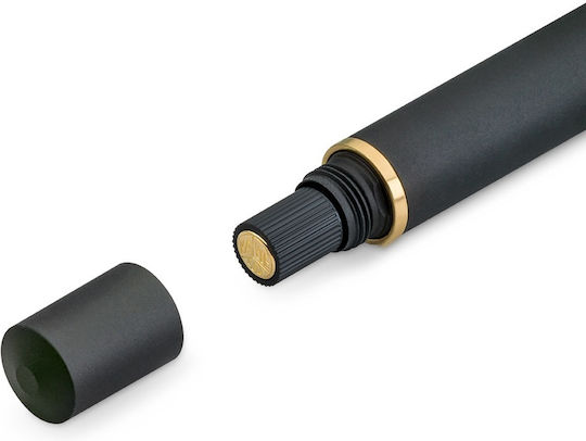 Kaweco Sport Al Fountain Pen Black with Black Ink