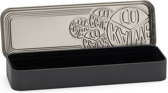 Kaweco Black Fountain Pen Made of Aluminum with Black Ink