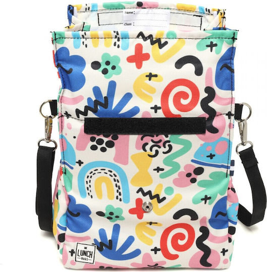 The Lunch Bags School Insulated Handheld Lunch Bag 8 Litre Multicolour 26x19x28cm