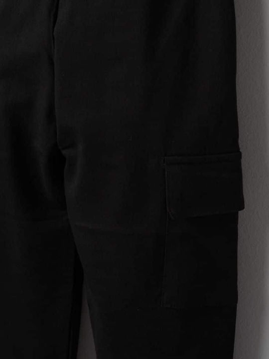Kids Sweatpants Set Black 2pcs