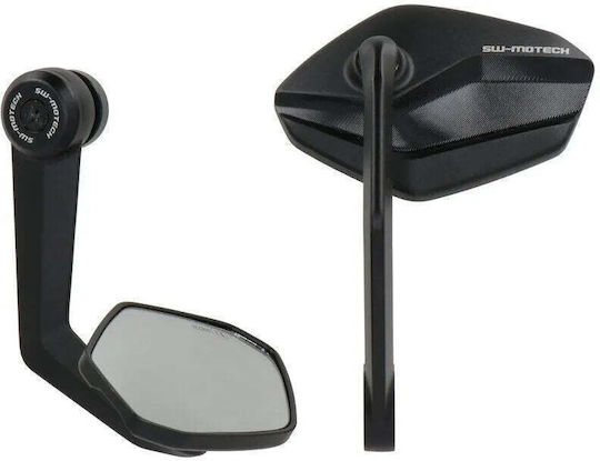 SW-Motech Motorcycle Mirrors 2pcs Black
