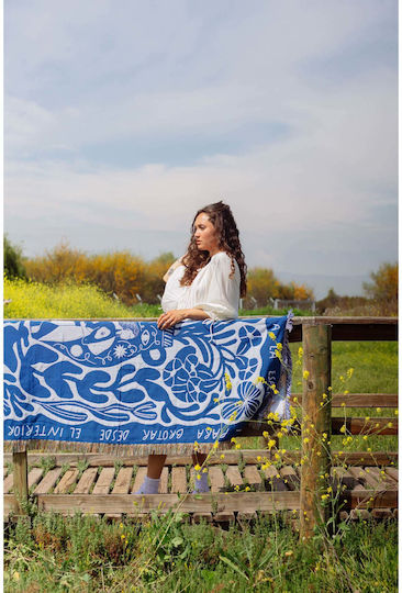 The Baitay Wanddekoration aus Stoff Bloom 180x130cm