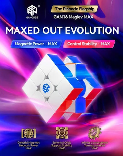 Gancube Maglev Magnetic Speed Cube 3x3 GN3041 1pcs
