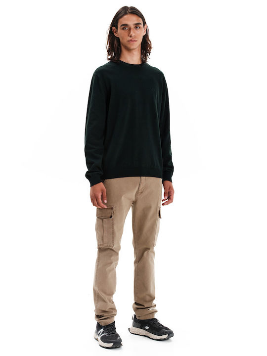 Long Sleeve Khaki Sweater