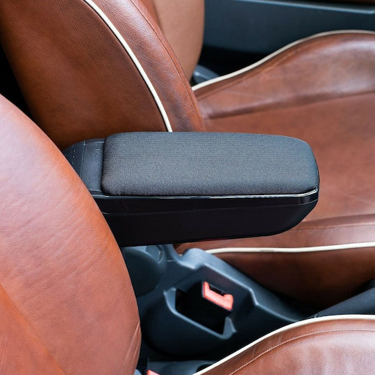 Rati Armster Car Fabric Armrest for Smart ForFour Black