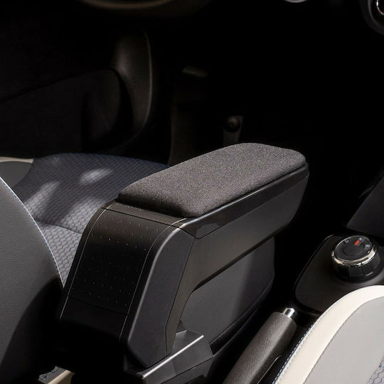 Rati Armster Car Fabric Armrest for Smart ForFour Black
