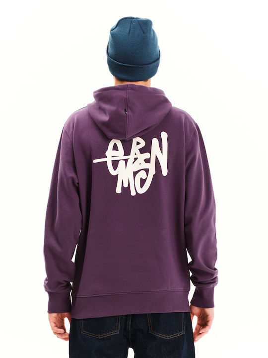 Hooded Purple Sweatshirt
