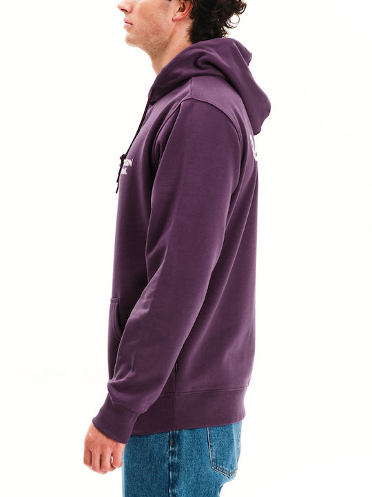 Φούτερ με Κουκούλα Grape Purple