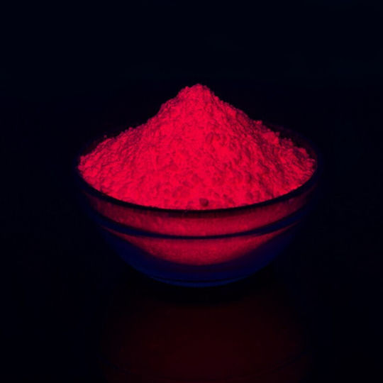 Unsichtbares Fluoreszierendes Rotes Bastelfarbe