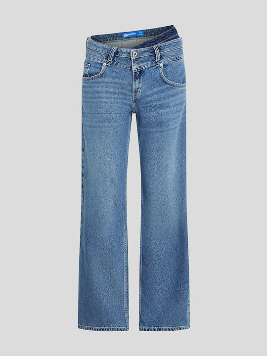 Mr Relaxed Women's Jean Trousers in Relaxed Fit Light Blue