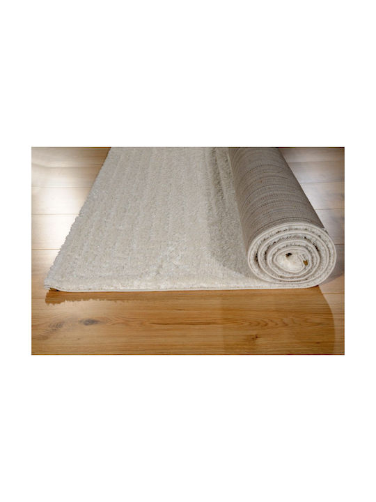 Tzikas Carpets 72970-λευκο Χαλί Ορθογώνιο Λευκό-κρέμ 133x190cm