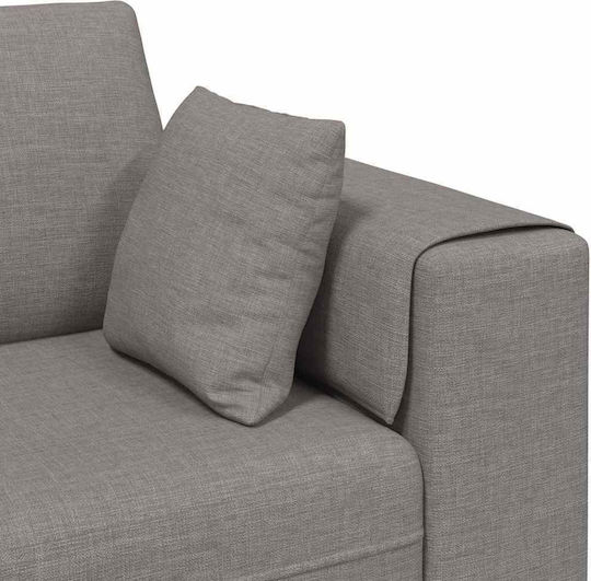 Canapea Patru Locuri Taupe 250x188x76 cm