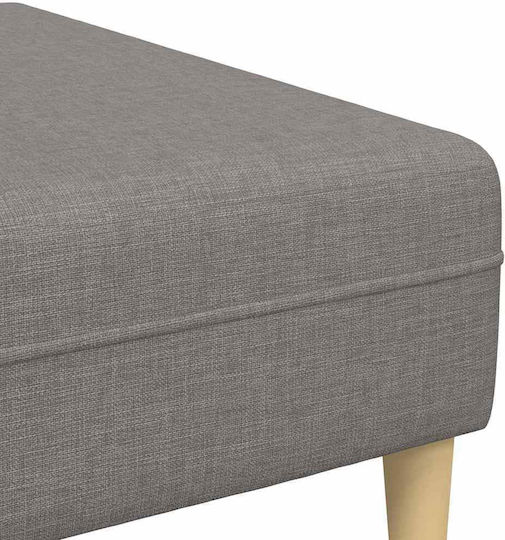 Canapea Patru Locuri Taupe 250x188x76 cm