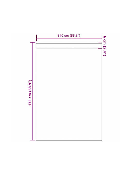 vidaXL Set Curtains Blackout Window with Pencil Pleat Brown 140x175cm