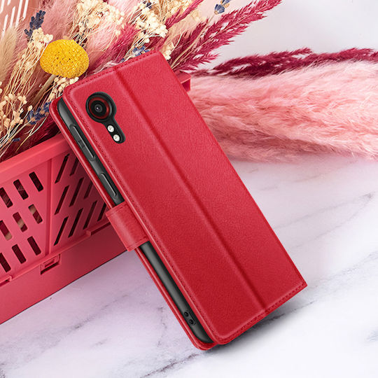 Zanaé Wallet Case Galaxy Xcover 5 Stand Magnetic Tab Red