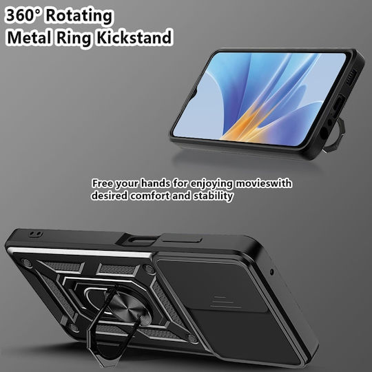 Back Cover Negru (Oppo A78 5G)
