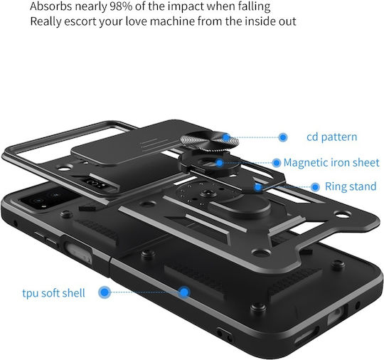 Back Cover Μαύρο (Razr 40)