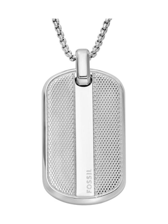 Fossil Stainless Steel Necklace Chain Fossil Stainless Steel Necklace Chain