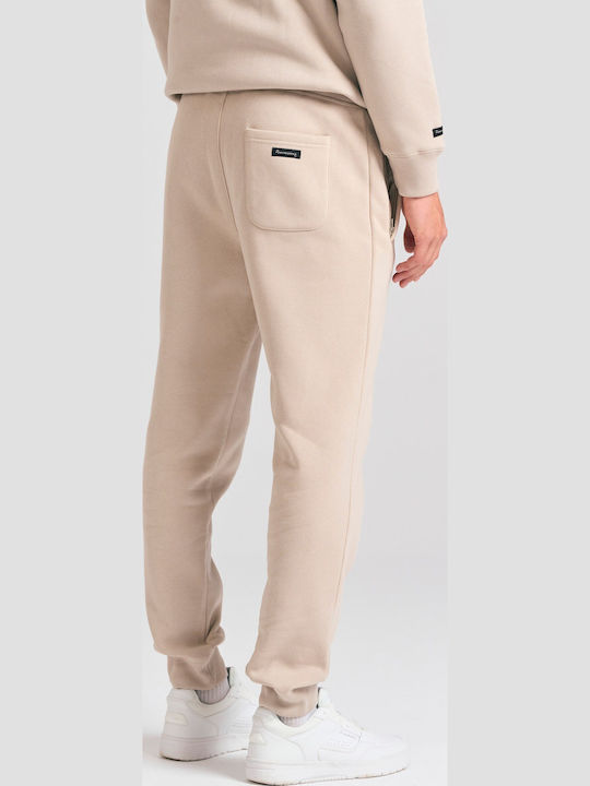 Sweatpants with Elastic Gray