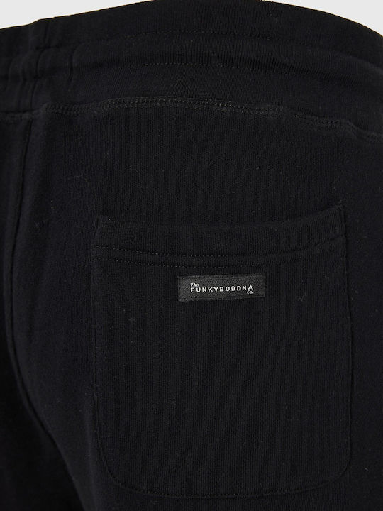 Sweatpants with Elastic Black